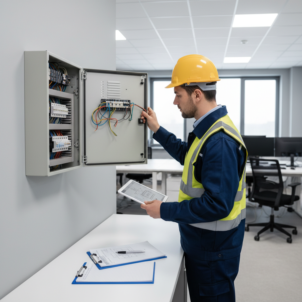 Inspección técnica para certificado eléctrico de local comercial en Alcobendas